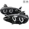 Spec-D Tuning 01-05 Mazda Mx5 Halo LED Projector Headlight Black LHP-MX501JM-TM - alternate 1